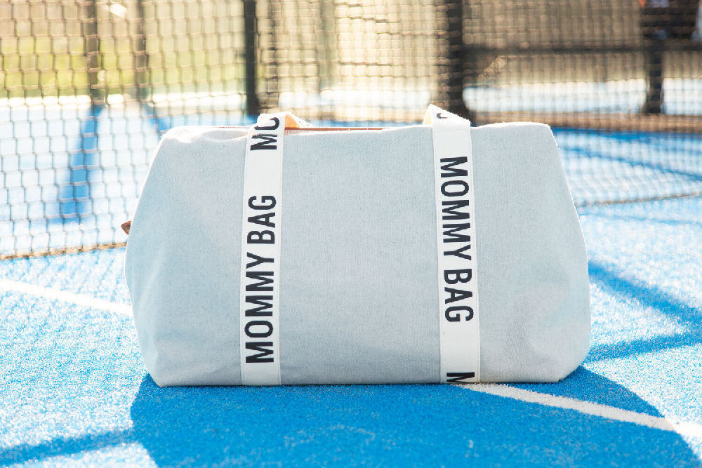 Childhome TORBA MOMMY BAG SIGNATURE Off White