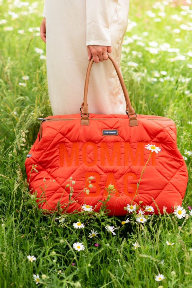 Childhome Mommy Bag Torba, (pikowana) Czerwona