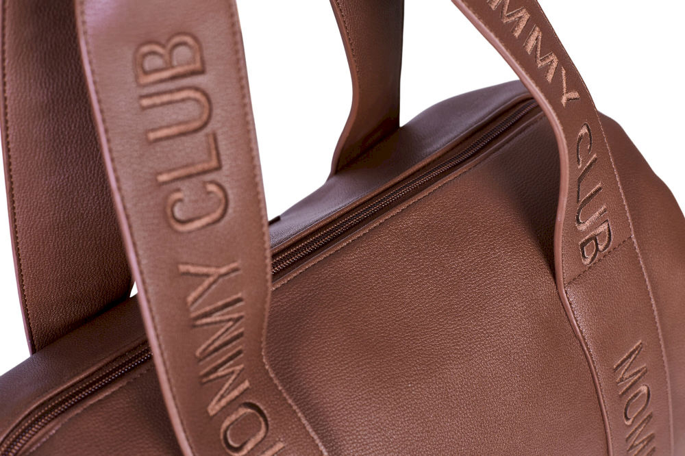 Childhome Torba Mommy Club Vegan Leather, D Brown