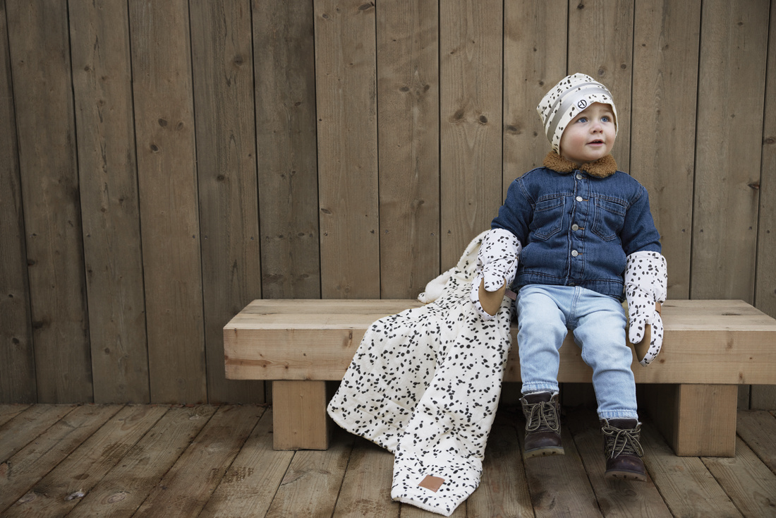 Elodie Details - Winter Beanie - Dalmatian Dots 2-3 years