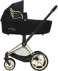 Zestaw 2w1 Cybex Wózek Priam 2.0 (J Scott) Black Gold Wings & Gondola Priam 4.0 J Scott Black Gold Wing 
