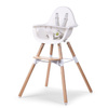 CHILDHOME KRZESEŁKO EVOLU 2 One Natural/White