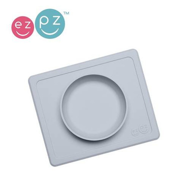 EZPZ MISECZKA HAPPY BOWL Z MATĄ GREY