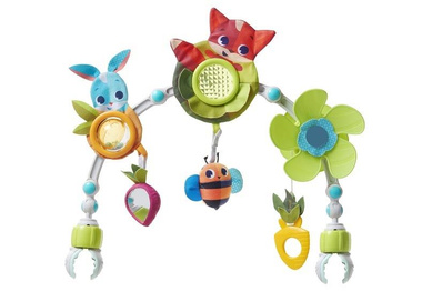 TINY LOVE Łuk z zabawkami Zabawa na Łące, Red