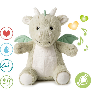 Cloud b® LoveLight Buddies Drake the Dragon™ - Szumiący Smok z czujnikiem ruchu i pozytywką