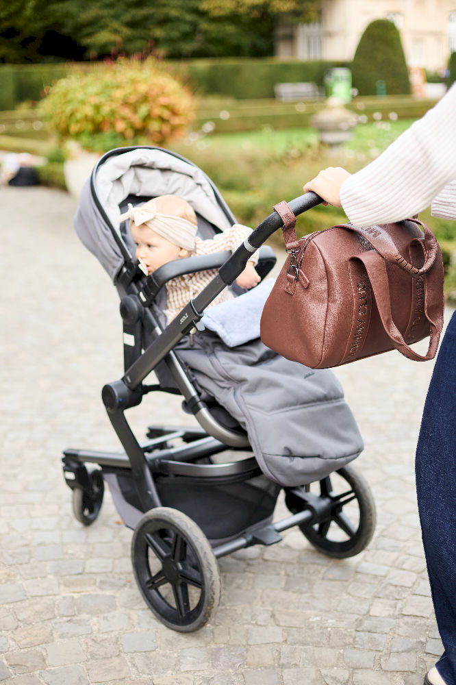 Childhome Torba Mommy Club Vegan Leather, D Brown