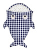 Baby Bites Śpiworek light Shark (1-18 m) Blue Vichy