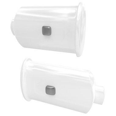 Bloom Fresco Chrome White Elementy do mocowania barierki