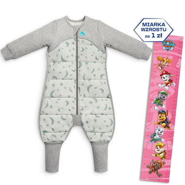 Piżama Love To Dream - 12-24 m - oliwkowa, księżyc - ETAP 3 2,5 TOG