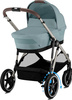 Zestaw 2w1 Cybex Wózek E-Gazelle S (Tpe) Stormy Blue + Gondola Gazelle S Stormy Blue
