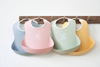 BABYBJÖRN - 2 big soft Bibs - Grey / Powder Pink