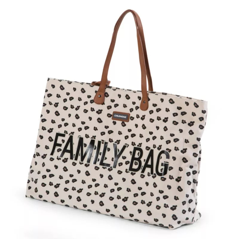 Childhome rodzinna Torba Family Bag, Leopard Cętki