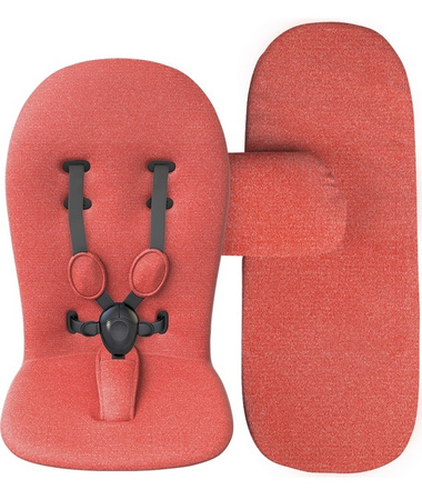 MIMA ZESTAW DO WÓZKA XARI FLAIR CORAL RED