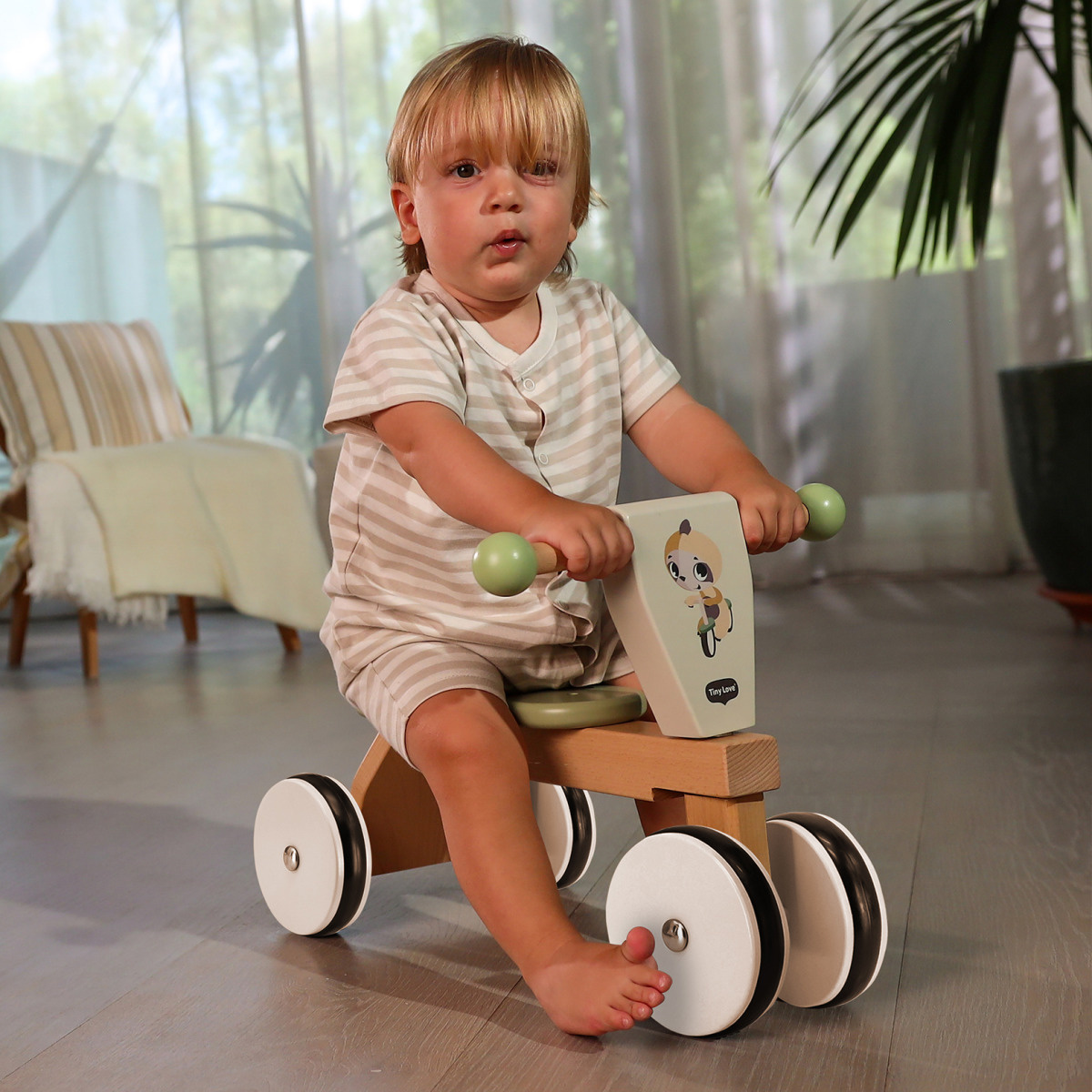 TINY LOVE Rowerek drewniany biegowy, Boho Chic