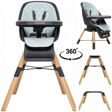 MUUVO Krzesełko Choc 2 (360st) 3w1, Mint