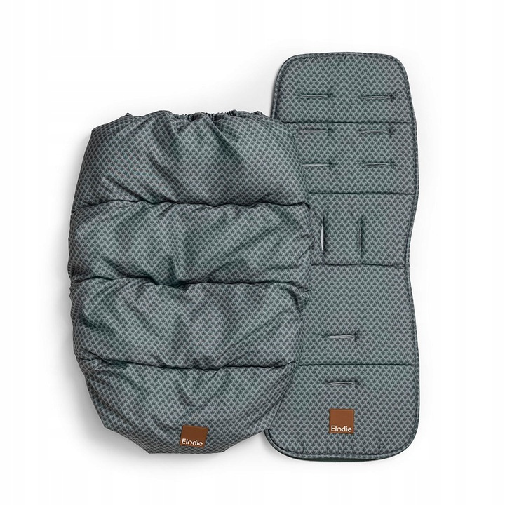 Elodie Details Śpiworek & wkładka 2w1 wózka, Green