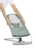 BABYBJÖRN - Fabric Seat for Baby Bouncer Balance Balance Soft, Light Sage/Grey, Woven/Jersey
