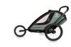 Hamax - Bike trailer for kids COCOON ONE - Green/black