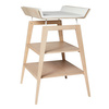 LEANDER LINEA™ CHANGING TABLE W. FOAM CUSHION, BEECH