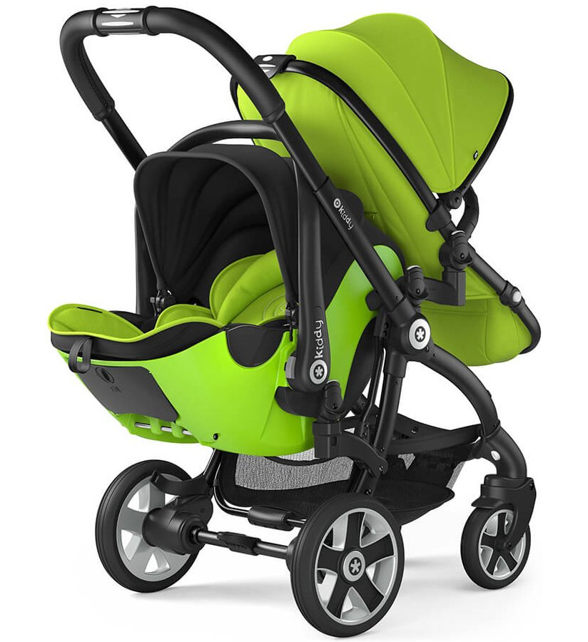 EKSKLUZYWNY WÓZEK SPACEROWY / 2W1 / 3W1 / 4W1 KIDDY EVOSTAR 1 CACTUS GREEN