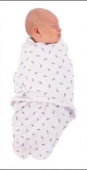 B-Wrap otulacz Grey Feathers small do 4 m-cy