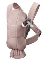 BABYBJÖRN - Baby Carrier MINI Cotton, Dusty Pink