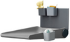 LEANDER WALLY™ -  WALL MOUNTED CHANGING TABLE, DUSTY GREY