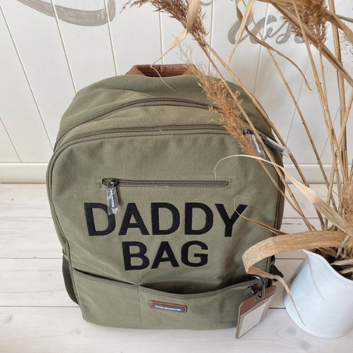 Childhome plecak dla Taty Daddy Bag, Khaki green