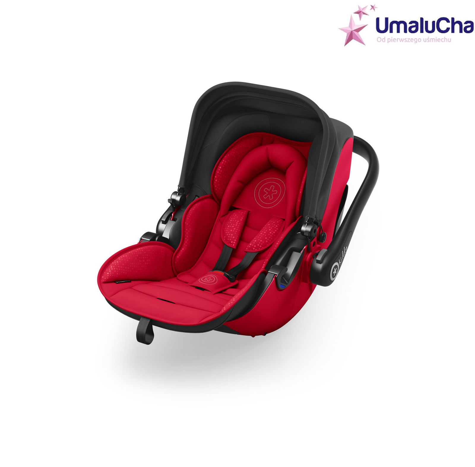 FOTELIK SAMOCHODOWY 0-13KG KIDDY EVOLUTION PRO 2 | STONE GREY | BLACK | RED