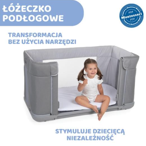 CHICCO Next2me Forever | Cool Grey