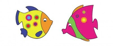 Dekoracje ścienne - Rybki