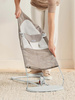 BABYBJORN - Fabric Seat for Baby Bouncer Balance Soft, Grey Beige/White, Mesh
