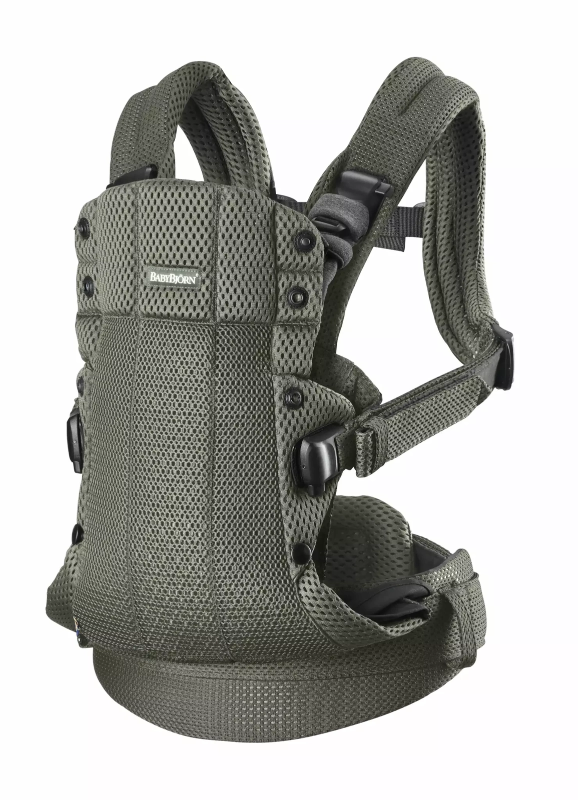 BabyBjorn NOSIDEŁKO HARMONY 3D MESH DARK GREEN