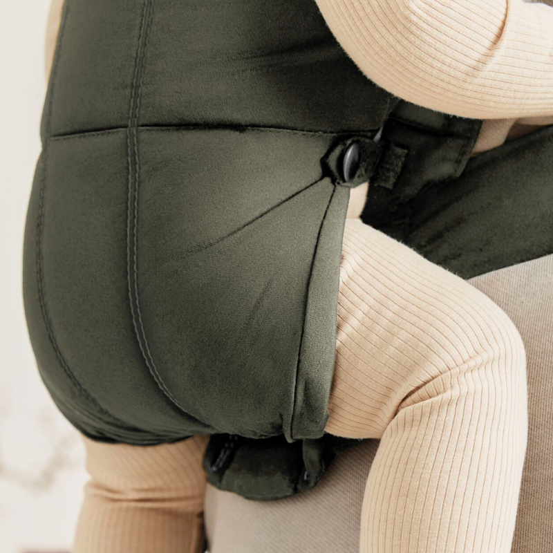 BABYBJORN Nosidełko Mini 0-12 (Woven) Green