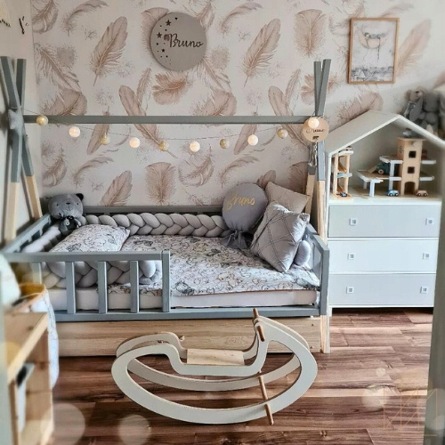 LULUMI OCHRANIACZ WARKOCZ 200cm szary