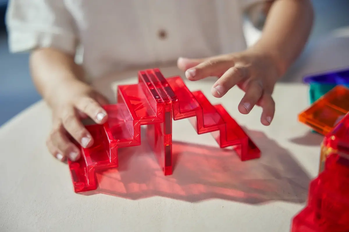 Cleverclixx Klocki magnetyczne Stairs Intense, 34