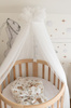 Waldin Tiulowy baldachim ze wspornikiem, Ecru
