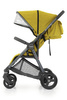Wózek spacerowy Oyster Zero Gravity - Mustard, stelaż szary