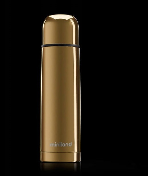 MINILAND Termos z kubkiem 500 ml, Gold