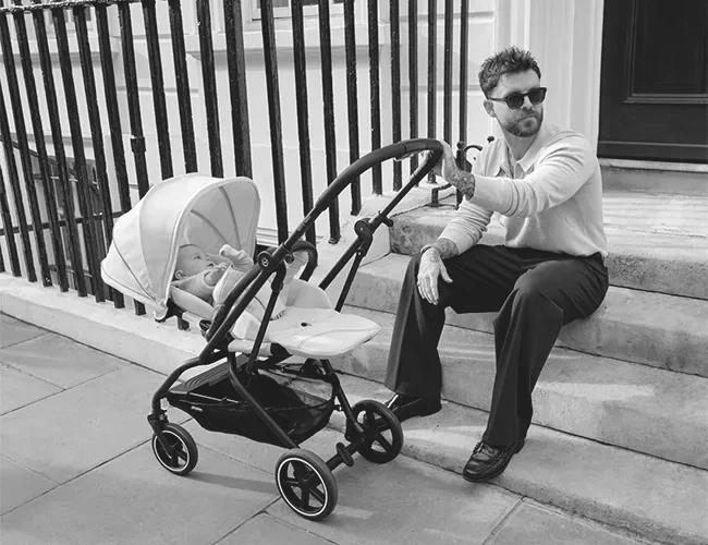 || CYBEX Wózek Eezy S Twist 2 + (blk) Canvas White