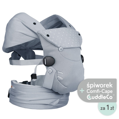 Nosidełko BeSafe Newborn Haven - Jasny szary