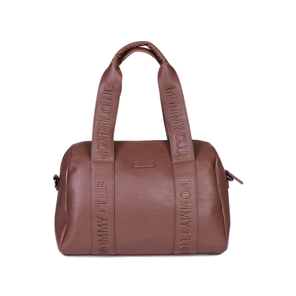 Childhome Torba Mommy Club Vegan Leather, D Brown