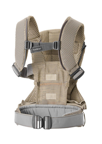 BabyBjorn NOSIDELKO ONE AIR 3D MESH GREY BEŻ 51906