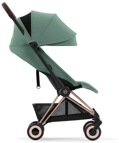 CYBEX COYA WÓZEK LEAF GREEN ROSEGOLD FRAME