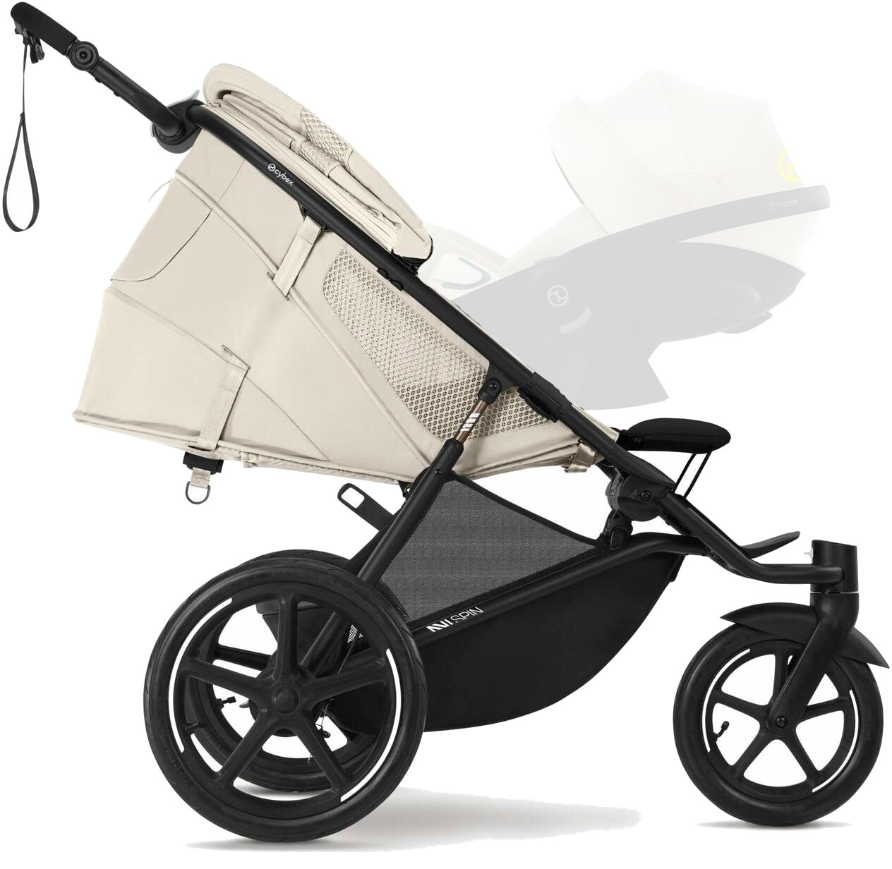 || CYBEX Wózek sportowy Avi Spin(blk) Seash Beig