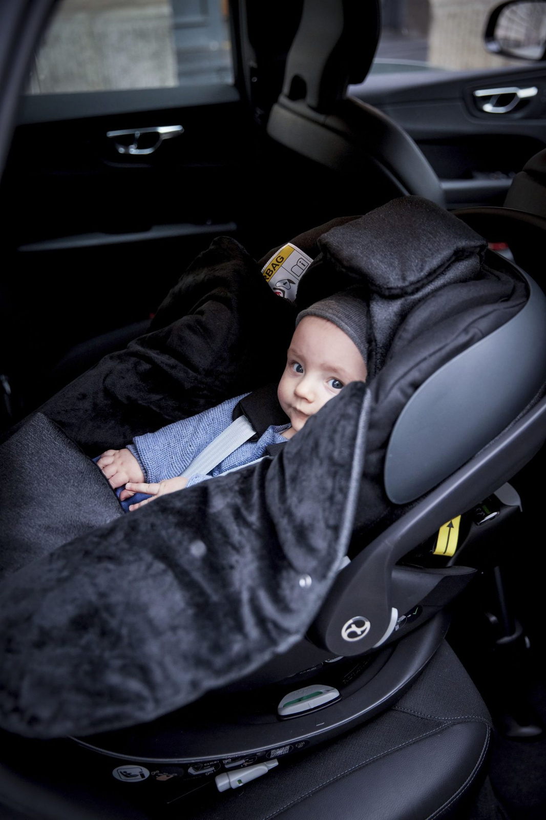 CYBEX zimowy Śpiworek do fotelika, black