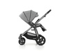 Wózek spacerowy Oyster 3 - Moon, jasny szary