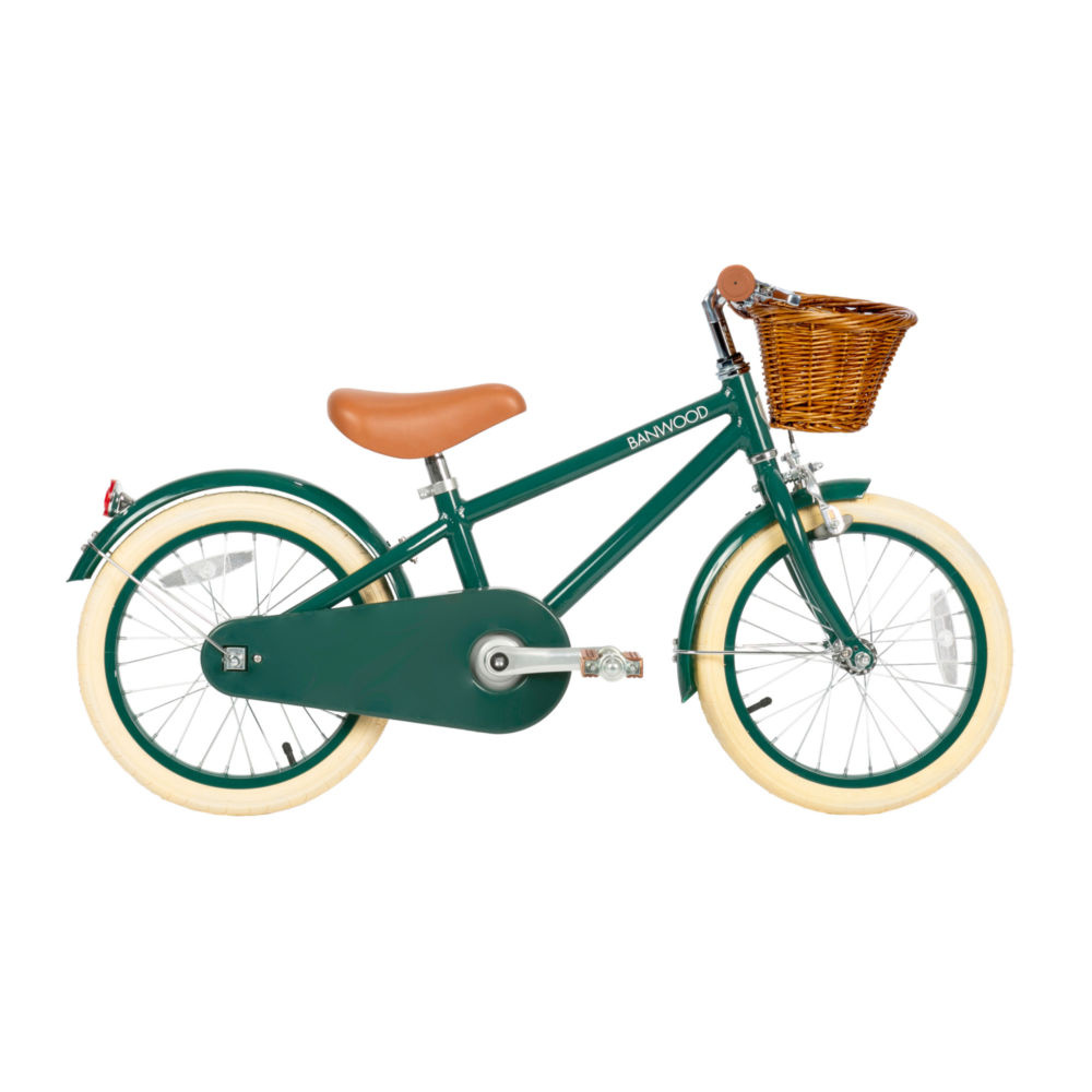 BANWOOD Rowerek Classic 4-7 lat 2w1 Boho, D Green