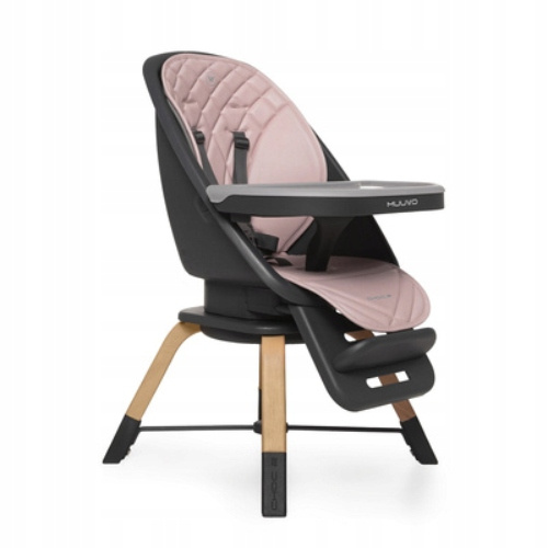 MUUVO Krzesełko Choc 2 (360st) 3w1, Powder Pink