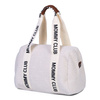 Childhome Torba do wózka Mommy Club Signature Teddy White